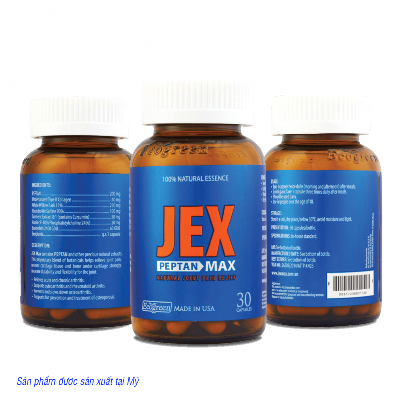 Jex Max là thuốc gì? Công dụng, liều dùng